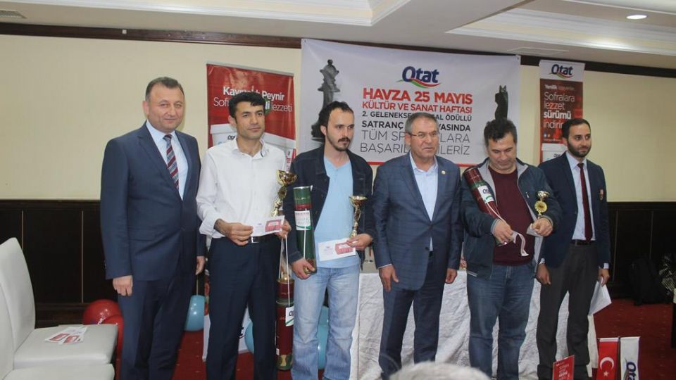 Havza'da Satranç Turnuvası